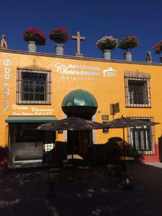 Hotel Posada Chamacuero Comonfort المظهر الخارجي الصورة